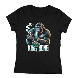 King Bong női póló (Fekete)