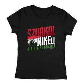 SzurkolNIKEll női póló (Fekete)