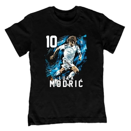 Luka Modric Fan Art gyerek póló (Fekete)