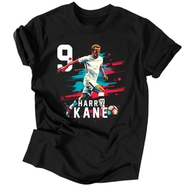 Harry Kane Fan Art férfi póló (Fekete)