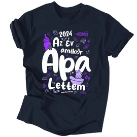 Az év amikor Apa lettem (kisfiús) férfi póló