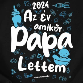 Az év amikor Papa lettem (kisfiús) férfi póló