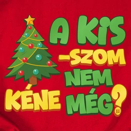 Nem kéne még?  férfi póló (Piros)