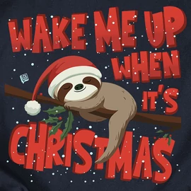 Wake me up Női póló (Sötétkék)