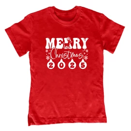 Merry Christmas 2025 gyerek póló