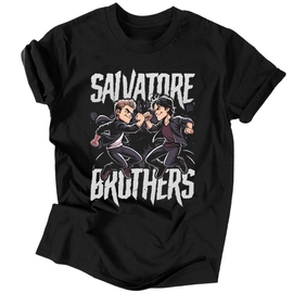 Salvatore brothers férfi póló (Fekete)