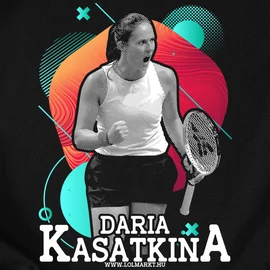 Daria Kasatkina férfi póló (Fekete)