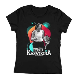 Daria Kasatkina női póló (Fekete)