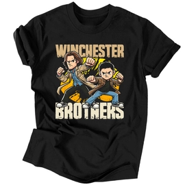 Winchester brothers férfi póló (Fekete)