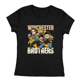 Winchester brothers női póló (Fekete)