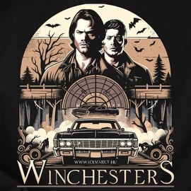 Winchesters női póló (Fekete)