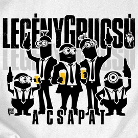 LegényGrucsú legénybúcsú póló szett (Fekete-Fehér)