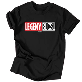 LEGÉNYbúcsú férfi póló (Fekete)