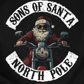 Sons of Santa pulóver (Fekete)