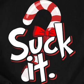 Suck it férfi póló (Fekete)