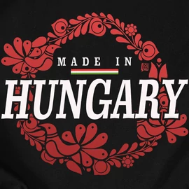 Hungary kapucnis pulcsi (Fekete)