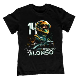 Fernando Alonso Fan Art Gyerek póló