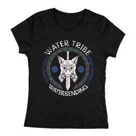 Avatar - Water Tribe női póló (Fekete)