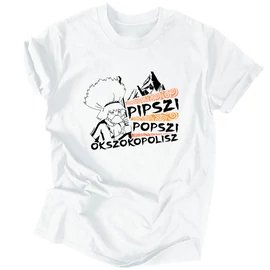  Avatar - Pipszi Popszi Okszokopolisz férfi póló (Fehér)