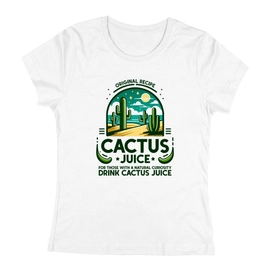 Avatar - Cactus juice női póló (Fehér)