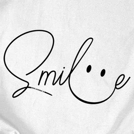 Smile női póló (Fehér)