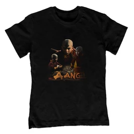 Aang Avatar gyerek póló (Fekete)