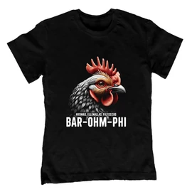 Bar-Ohm-Phi gyerek póló (Fekete)