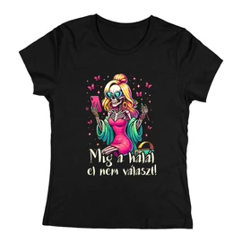 Nem mindig vagyok bunkó női póló (Fekete)