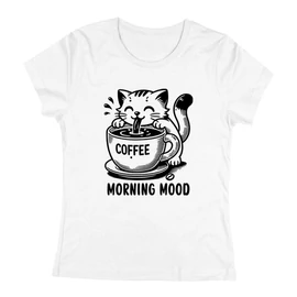 Morning mood női póló (Fehér)