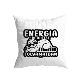 Energia betöltése folyamatban kis párna (Fehér)