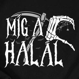 Míg a halál el nem választ páros póló szett (Fekete)