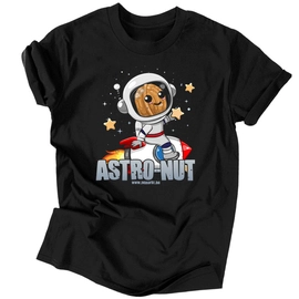 AstroNut férfi póló (Fekete)