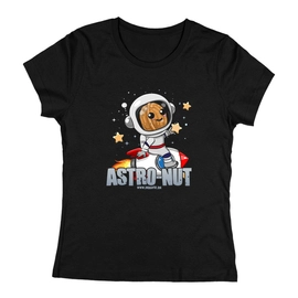 AstroNut női póló (Fekete)