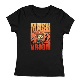 Mushvroom női póló (Fekete)