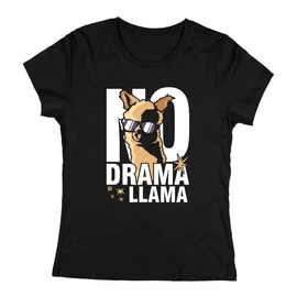 No drama póló (Fekete)