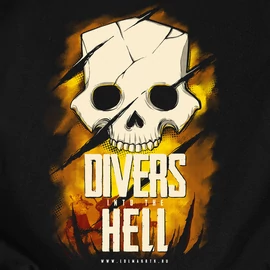 H3LLDIV3RS - DIVERS INTO THE HELL férfi póló (Fekete)