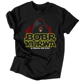 BOBR KURWA férfi póló (fekete)