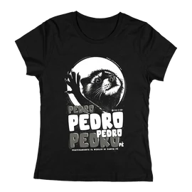 Pedro női póló (fekete)