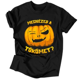 Megnézed a tökömet? férfi póló (fekete)