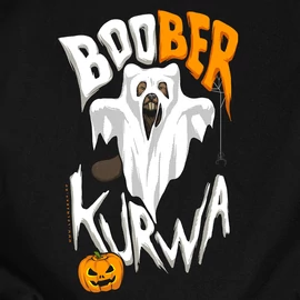 BOOber kurwa férfi póló (fekete)