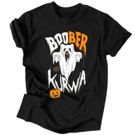 BOOber kurwa férfi póló (fekete)