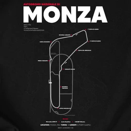 MONZA férfi póló (Fekete)