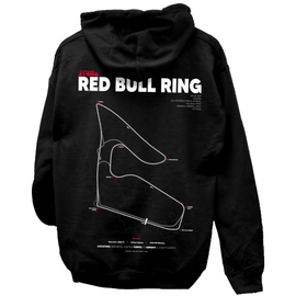 RED BULL RING kapucnis pulóver (Fekete)