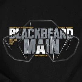 Blackbeard Main férfi póló (Fekete)