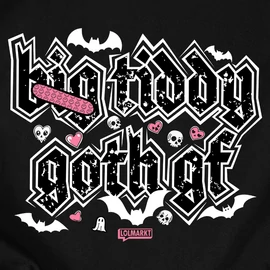 Big tiddy goth gf póló szett (Fekete)