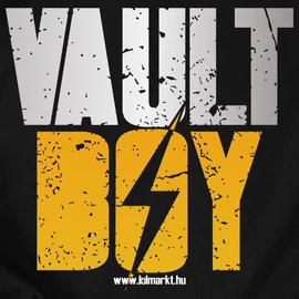 Vault Boy férfi póló (Fekete)