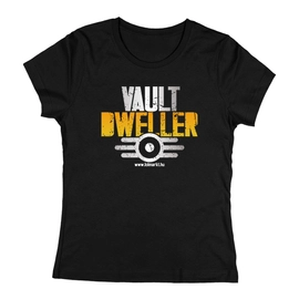 Vault Dweller női póló (Fekete)