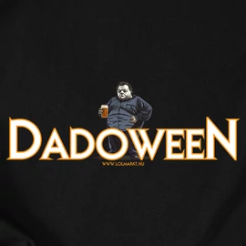 Dadoween férfi póló Fekete)