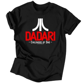 Dadari férfi póló Fekete)