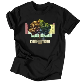 Chemistree férfi póló (Fekete)